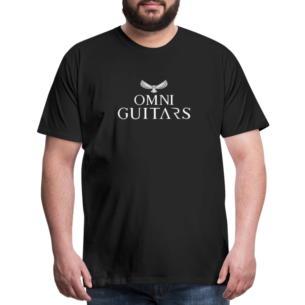 "Omni Guitars" Men's Premium T-Shirt - black
