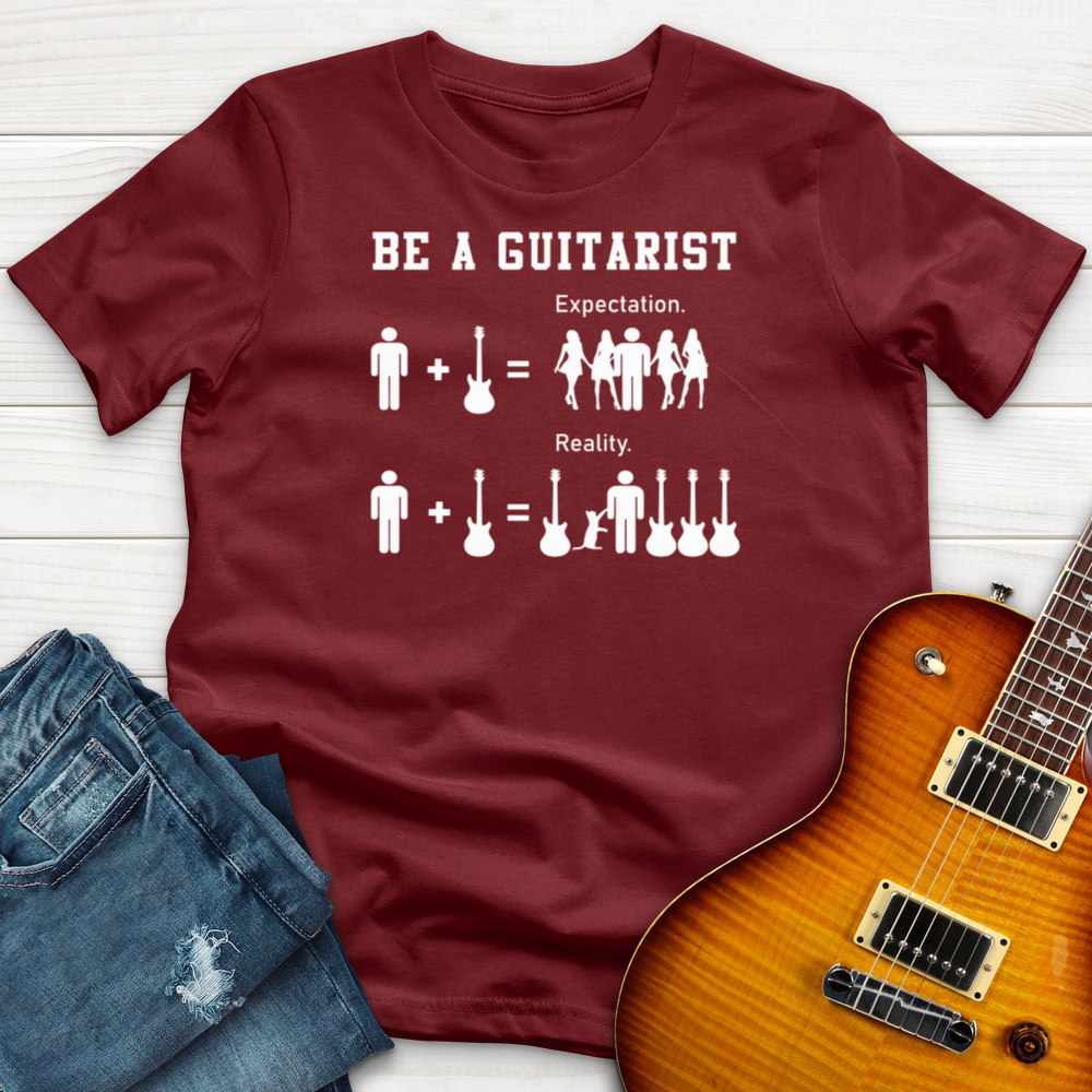 ''Be a Guitarist'' Premium T-Shirt