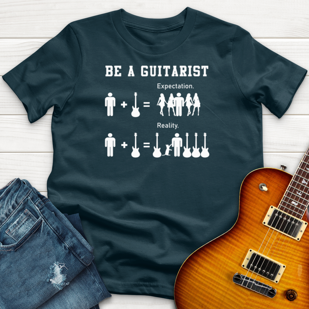 ''Be a Guitarist'' Premium T-Shirt