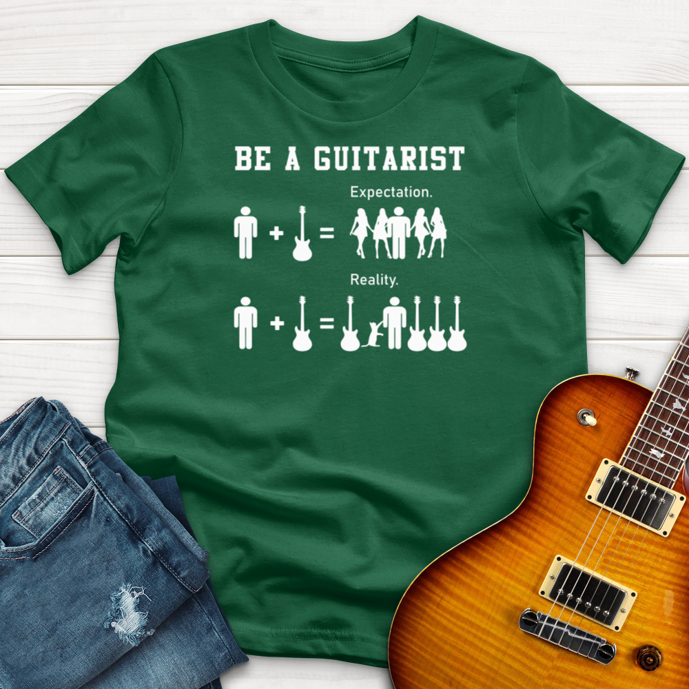 ''Be a Guitarist'' Premium T-Shirt