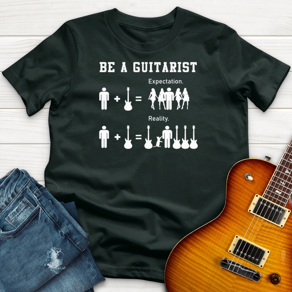 ''Be a Guitarist'' Premium T-Shirt