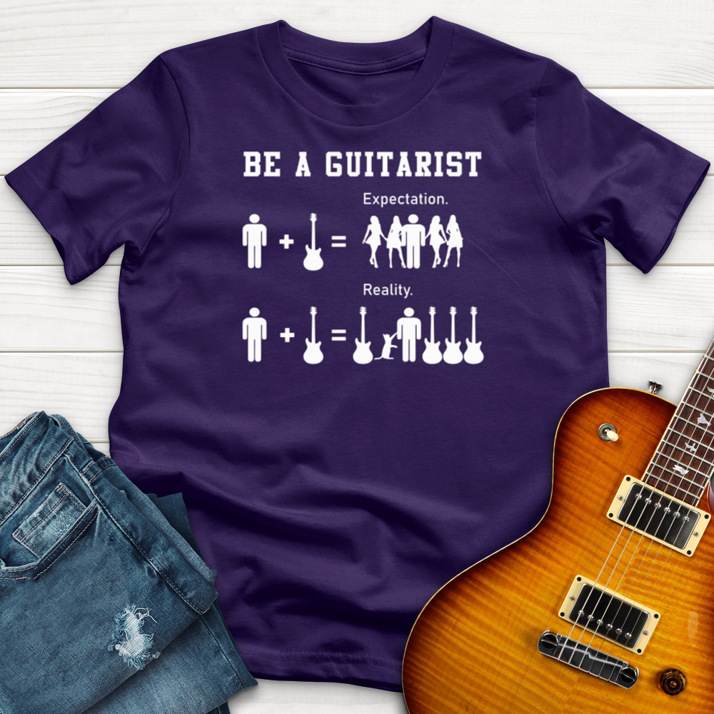 ''Be a Guitarist'' Premium T-Shirt
