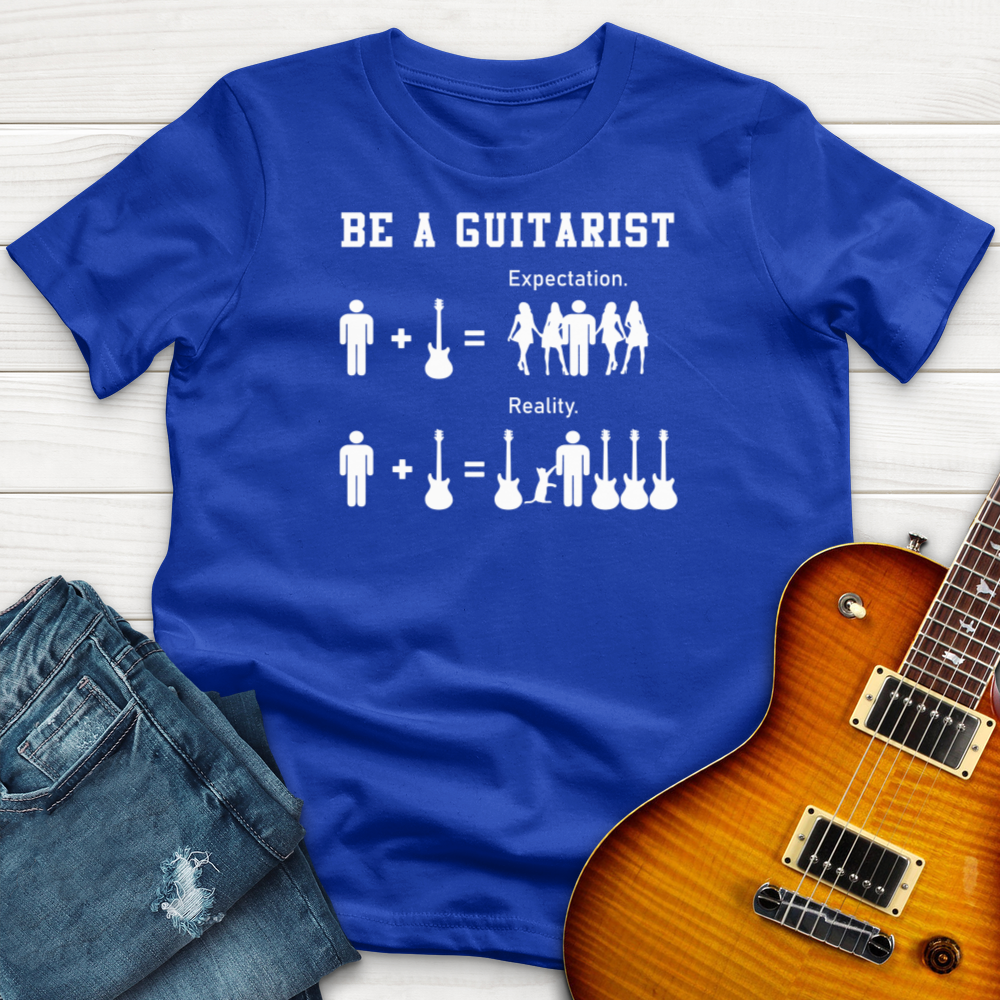 ''Be a Guitarist'' Premium T-Shirt