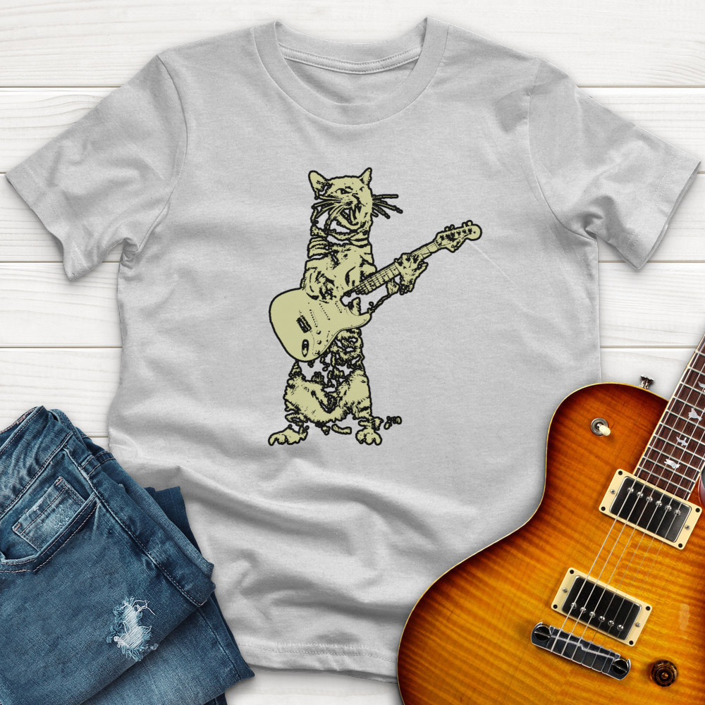 "Cat Guitar" Premium T-Shirt