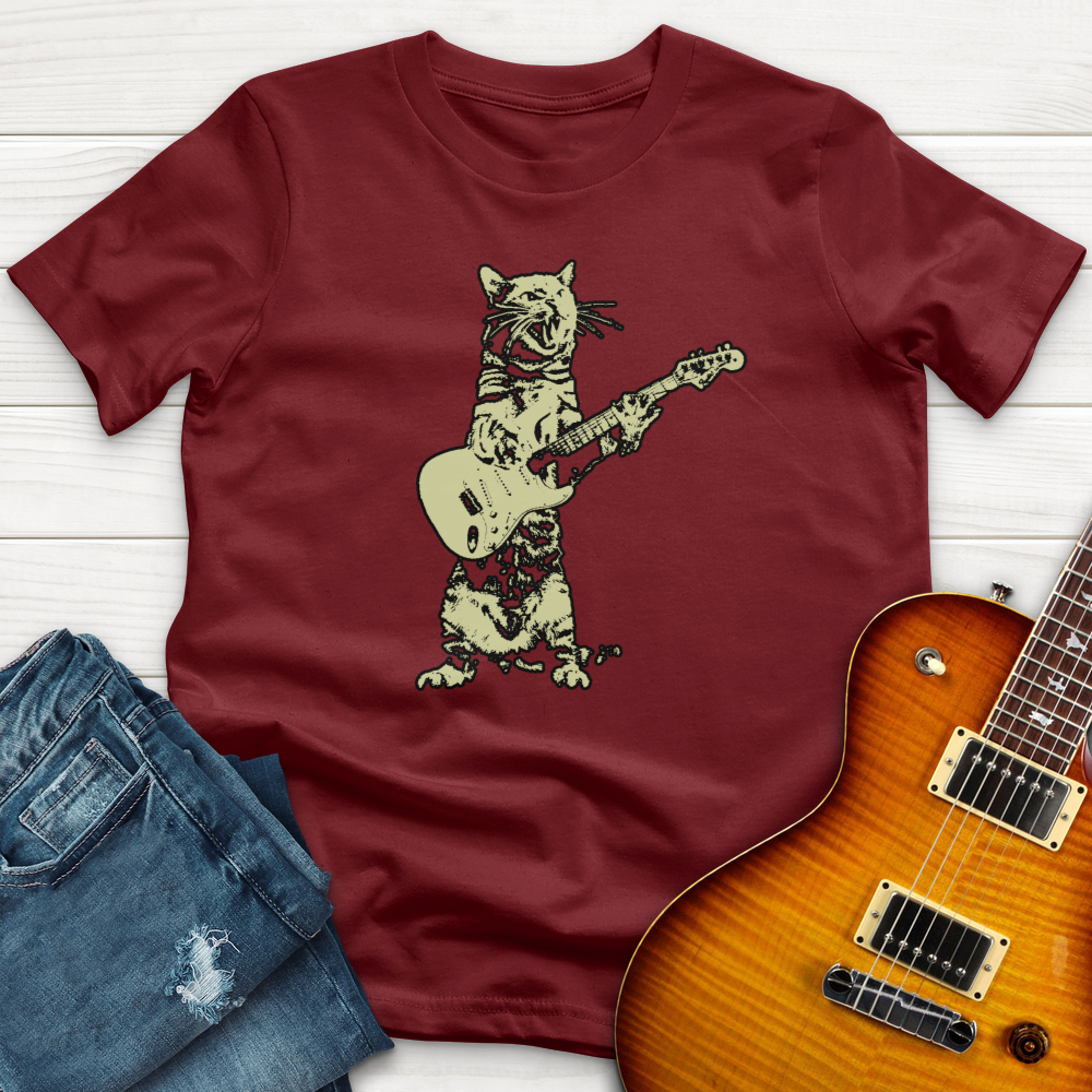 "Cat Guitar" Premium T-Shirt