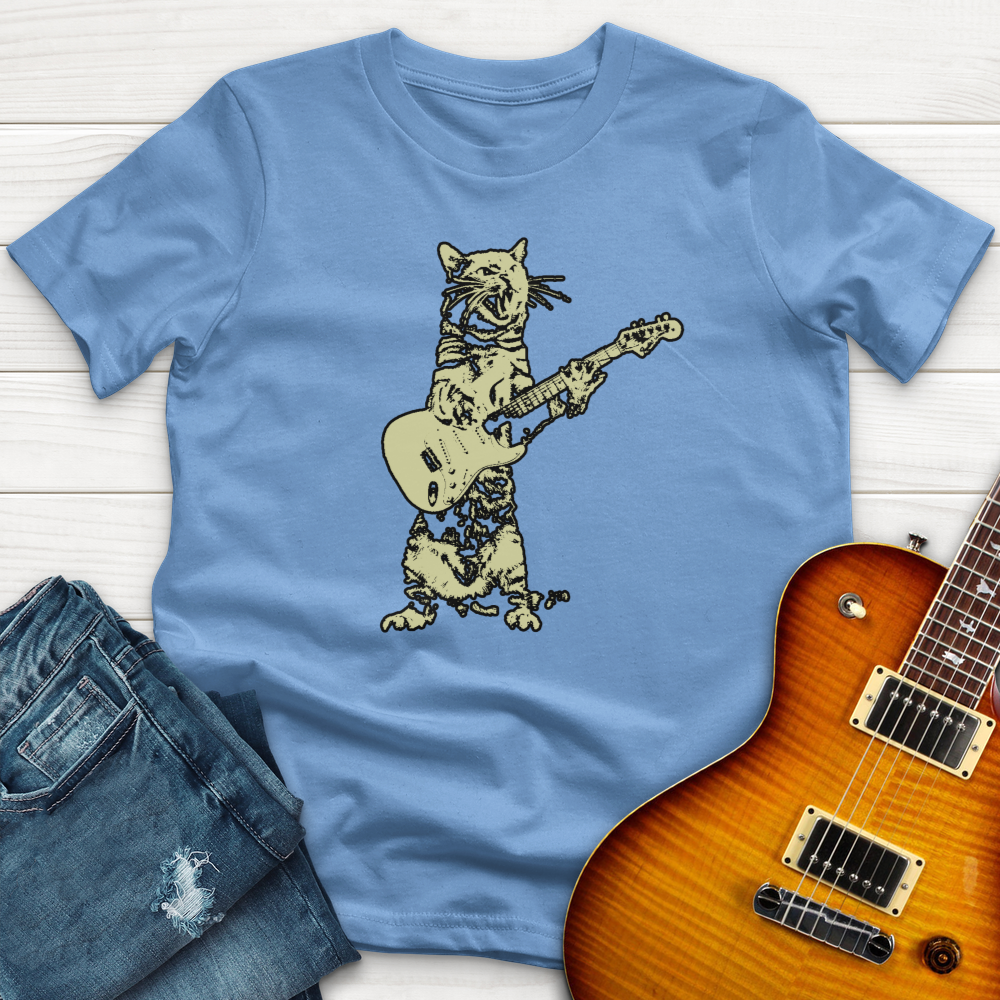 "Cat Guitar" Premium T-Shirt