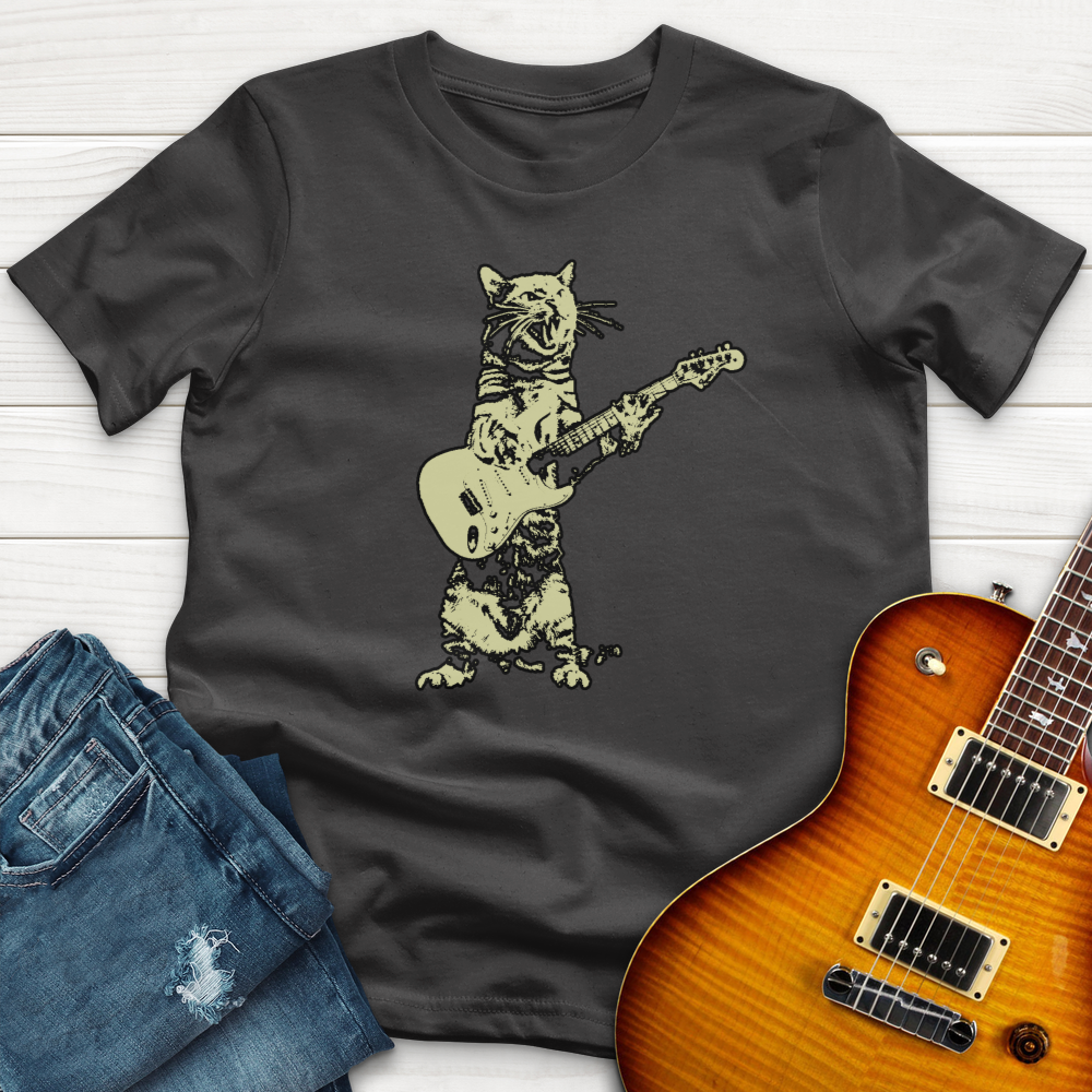 "Cat Guitar" Premium T-Shirt