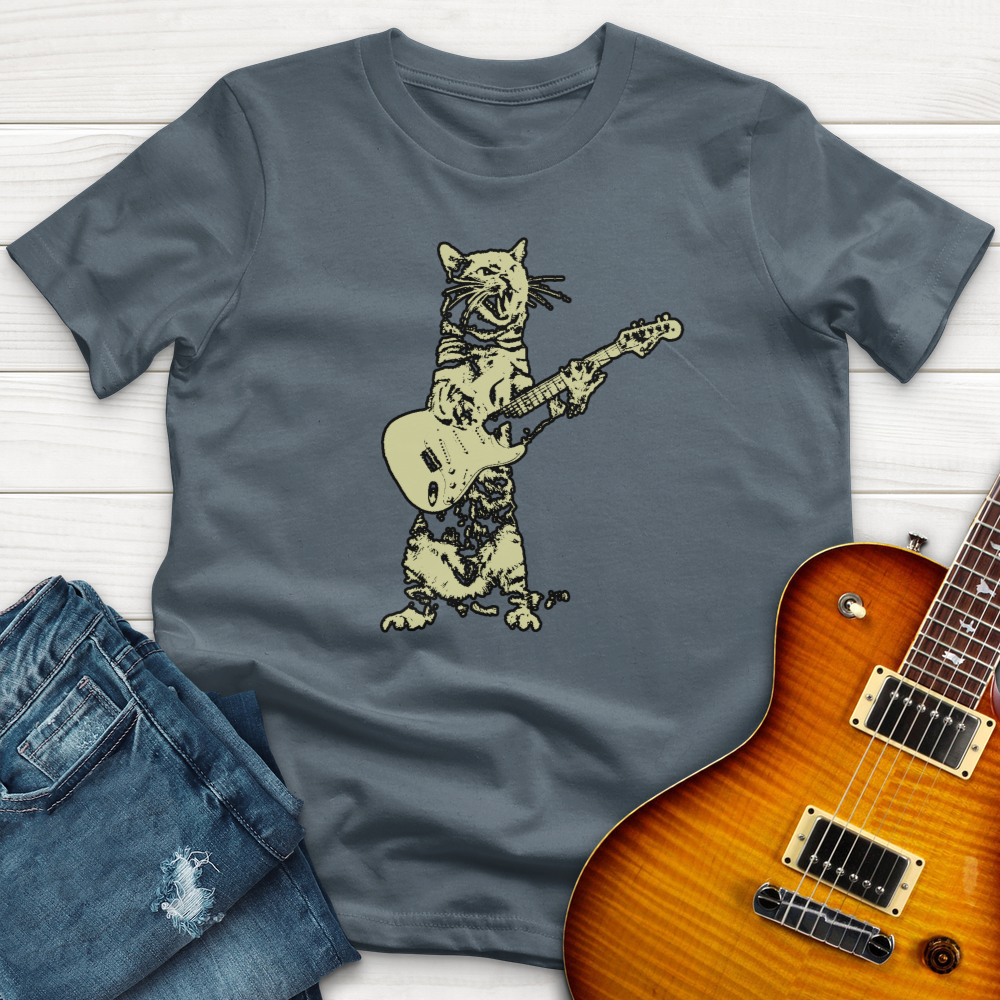 "Cat Guitar" Premium T-Shirt