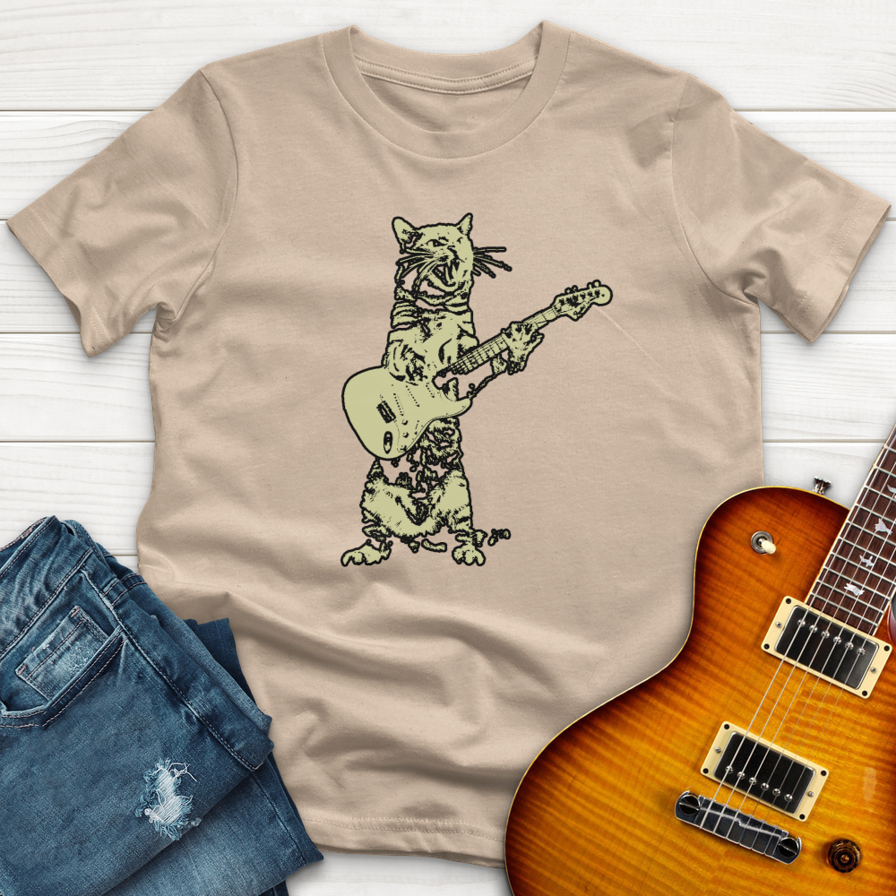 "Cat Guitar" Premium T-Shirt
