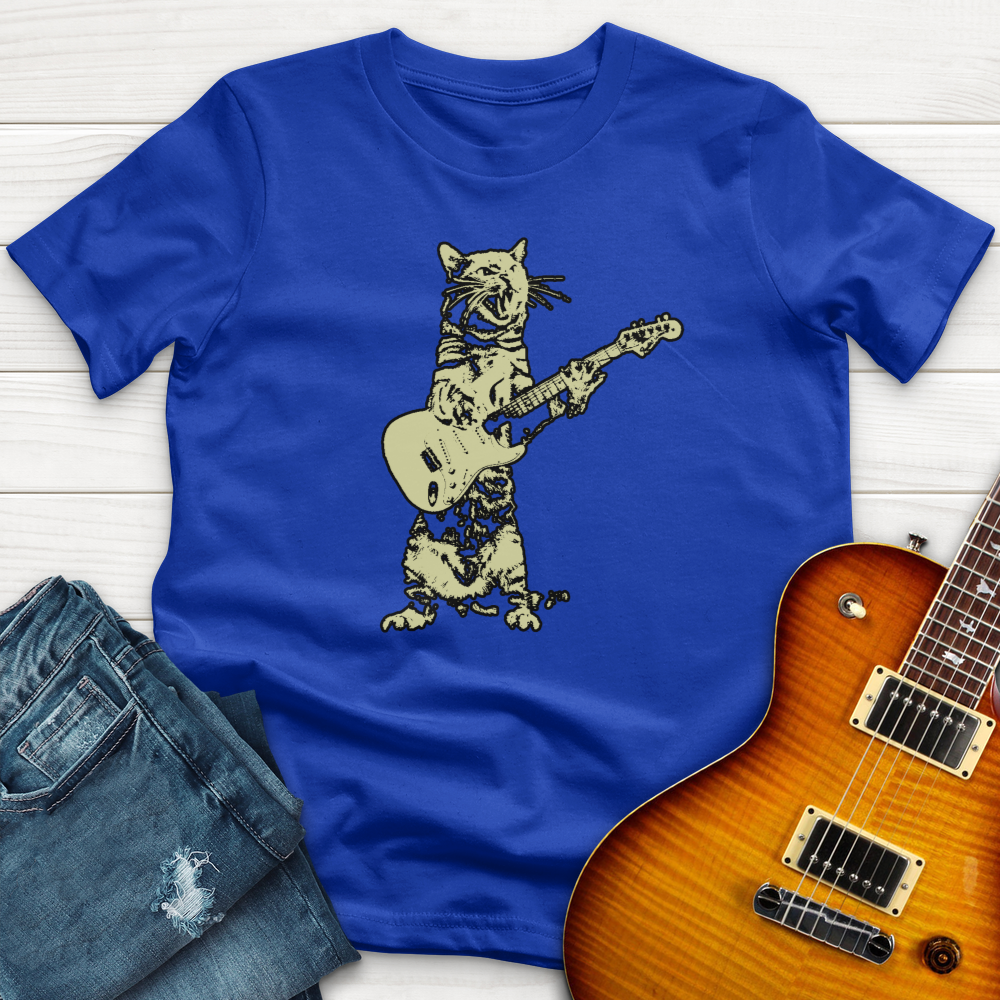 "Cat Guitar" Premium T-Shirt