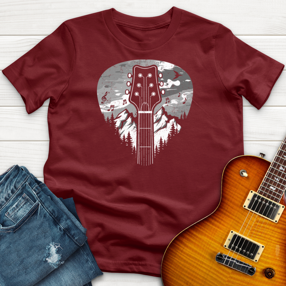 ''Guitar's Headstock Night'' Premium T-Shirt