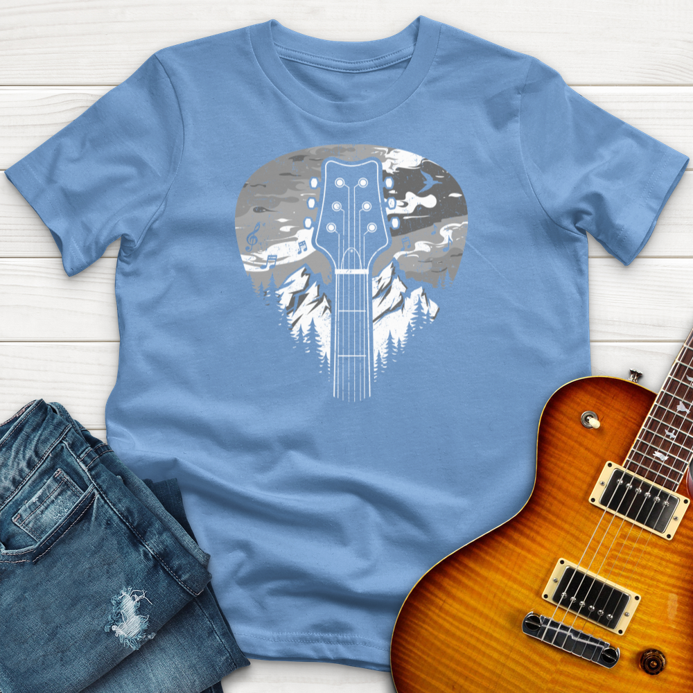 ''Guitar's Headstock Night'' Premium T-Shirt