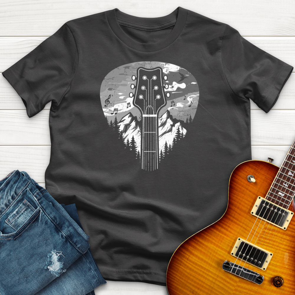 ''Guitar's Headstock Night'' Premium T-Shirt