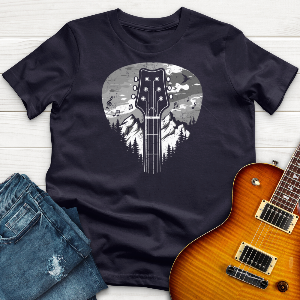 ''Guitar's Headstock Night'' Premium T-Shirt