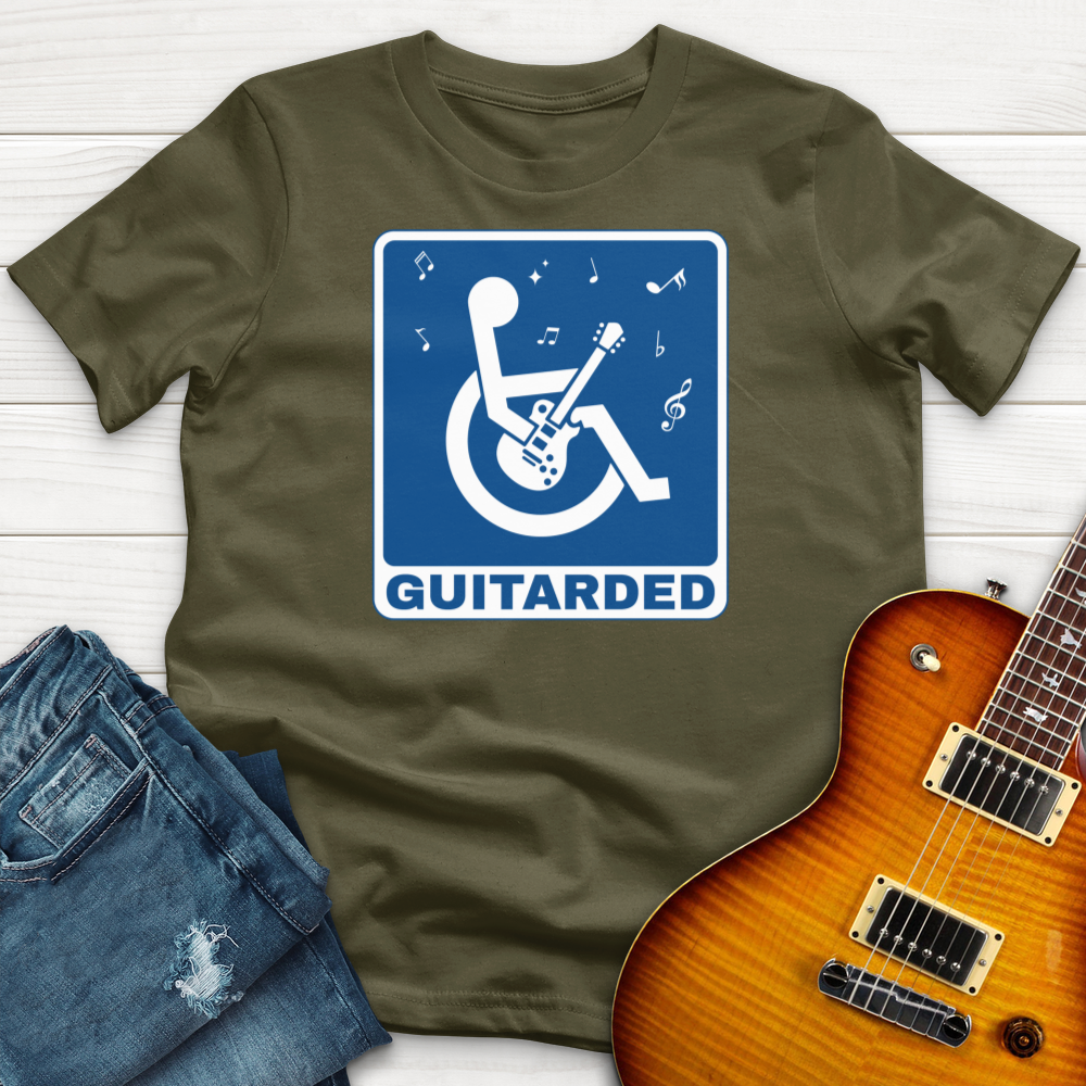 ''Guitarded'' Premium T-Shirt