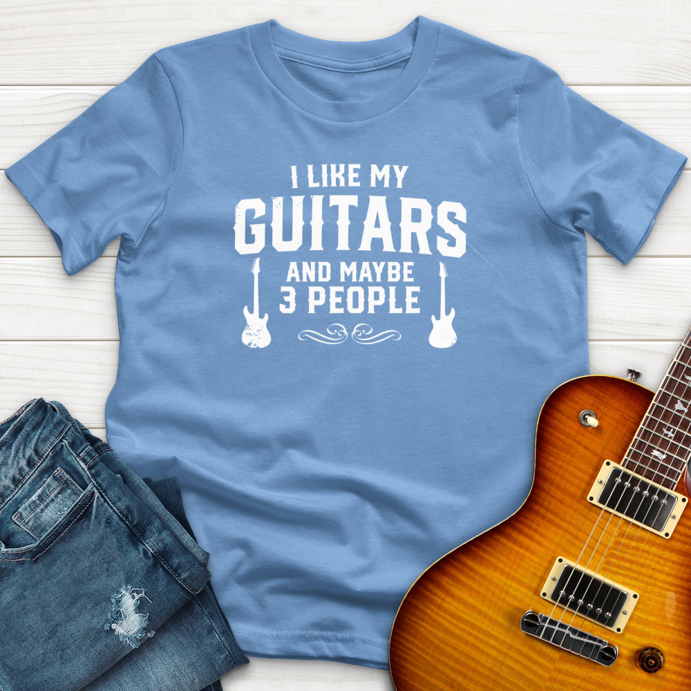 "I like My guitar" Premium T-Shirt