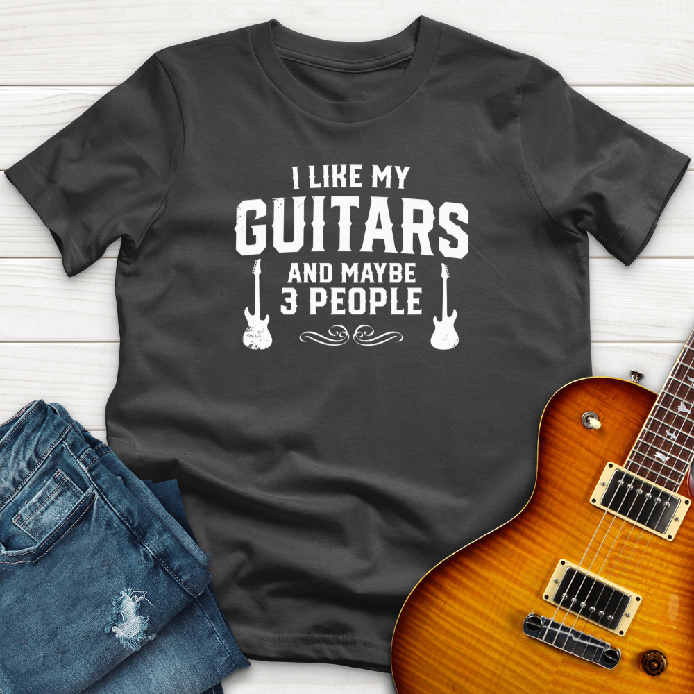 "I like My guitar" Premium T-Shirt