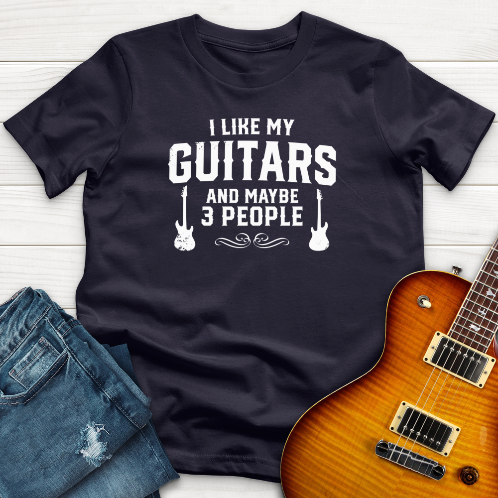 "I like My guitar" Premium T-Shirt