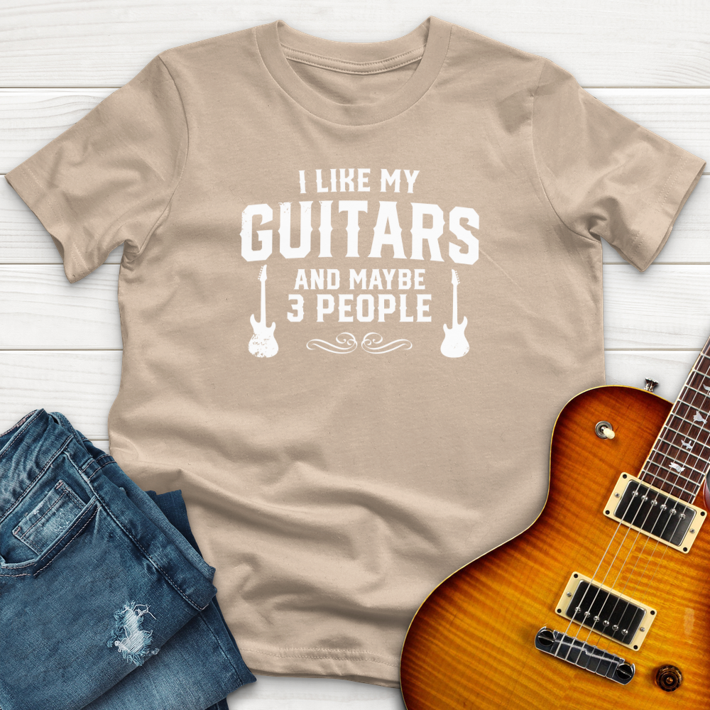 "I like My guitar" Premium T-Shirt