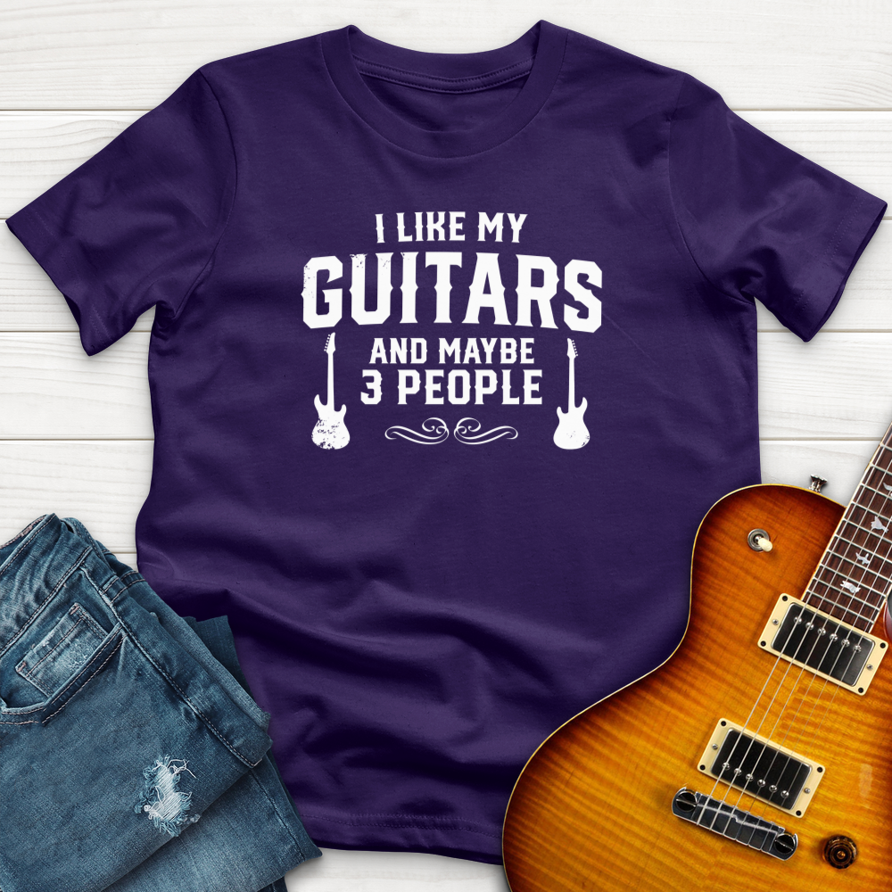 "I like My guitar" Premium T-Shirt