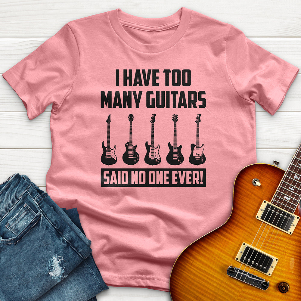 "I Have Too Many Guitars" Premium T-Shirt