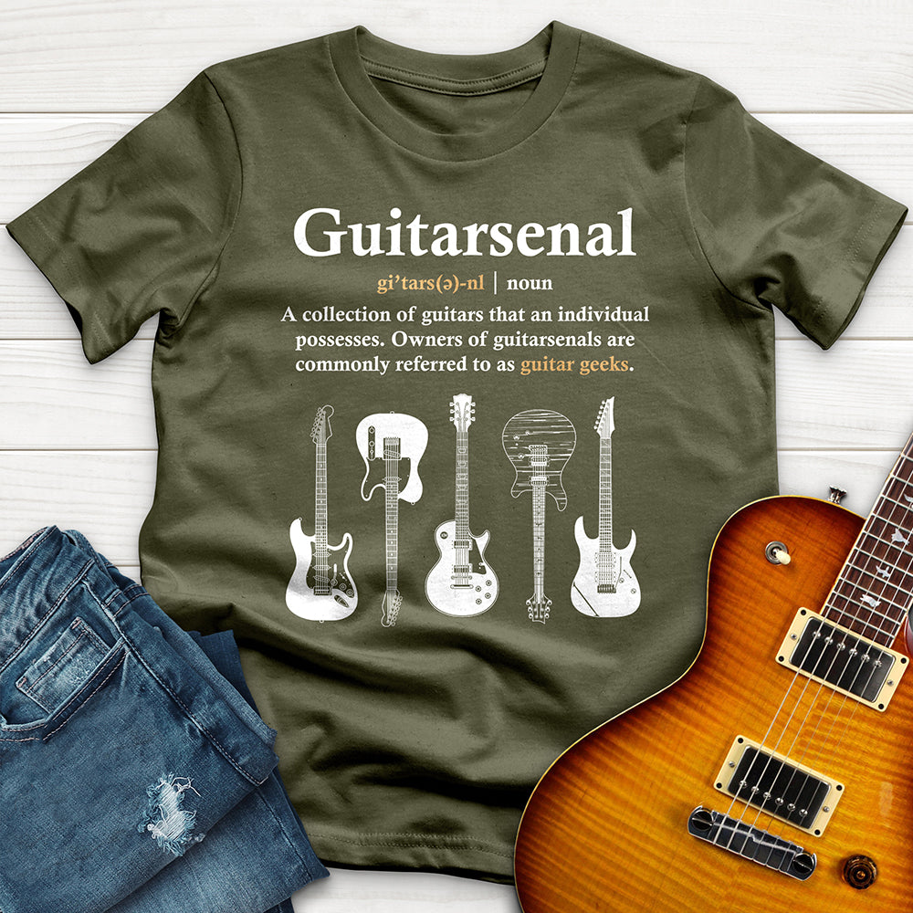 "Guitarsenal" Premium T-Shirt