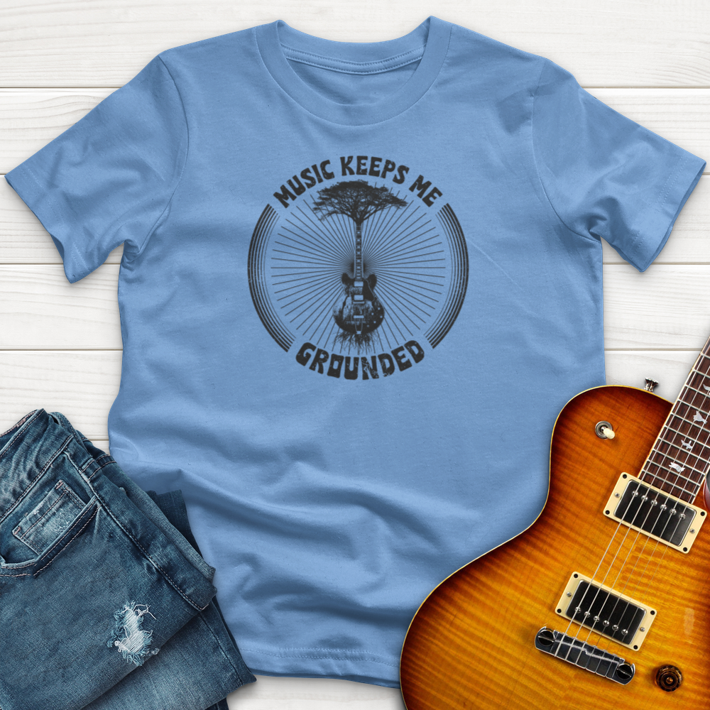 ''Music Keeps Me Grounded V3'' Premium T-Shirt