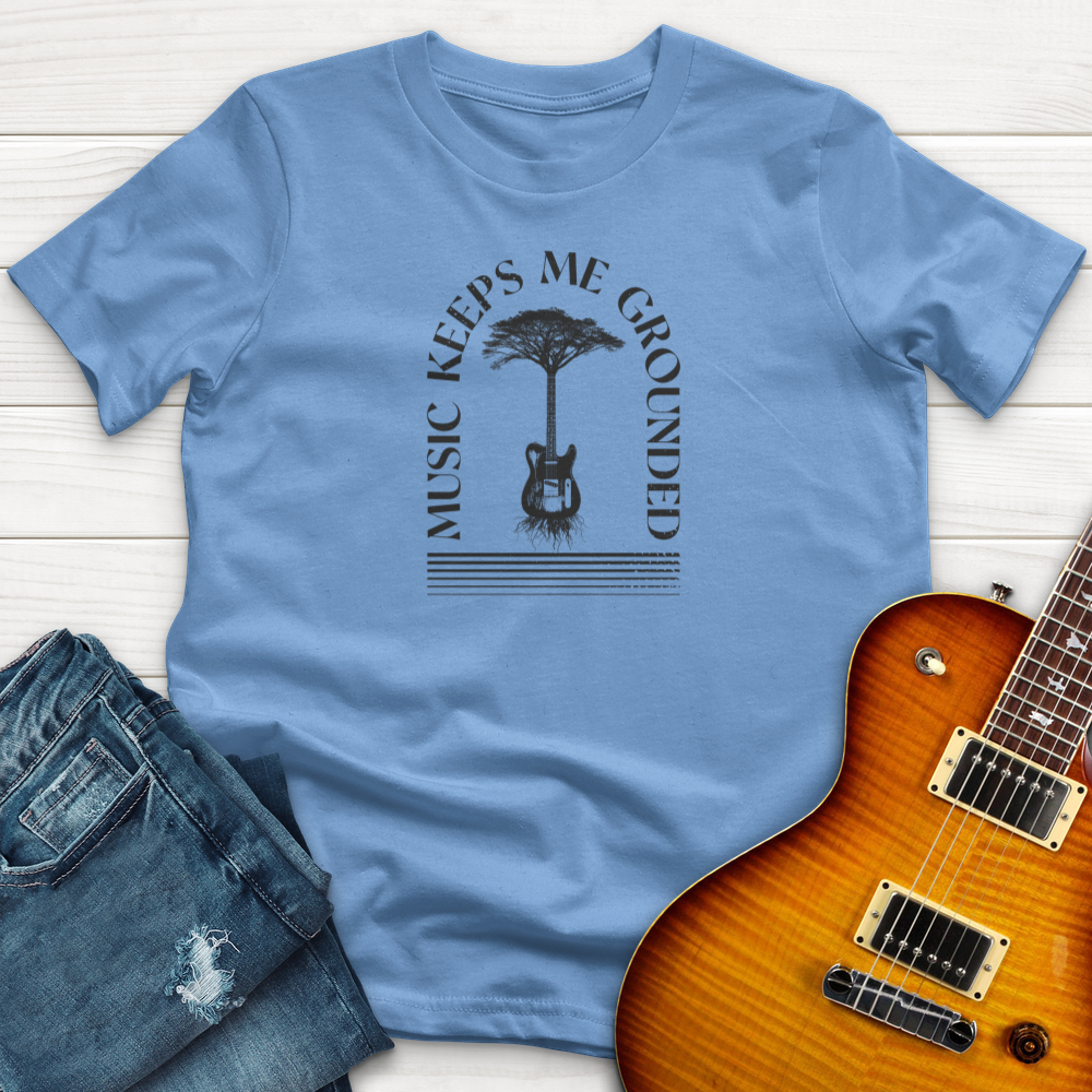 ''Music Keeps Me Grounded V4'' Premium T-Shirt