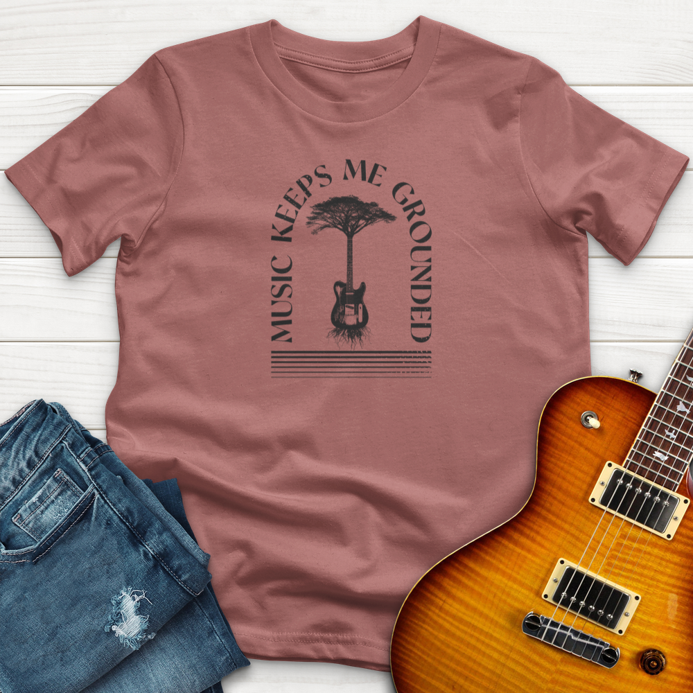 ''Music Keeps Me Grounded V4'' Premium T-Shirt