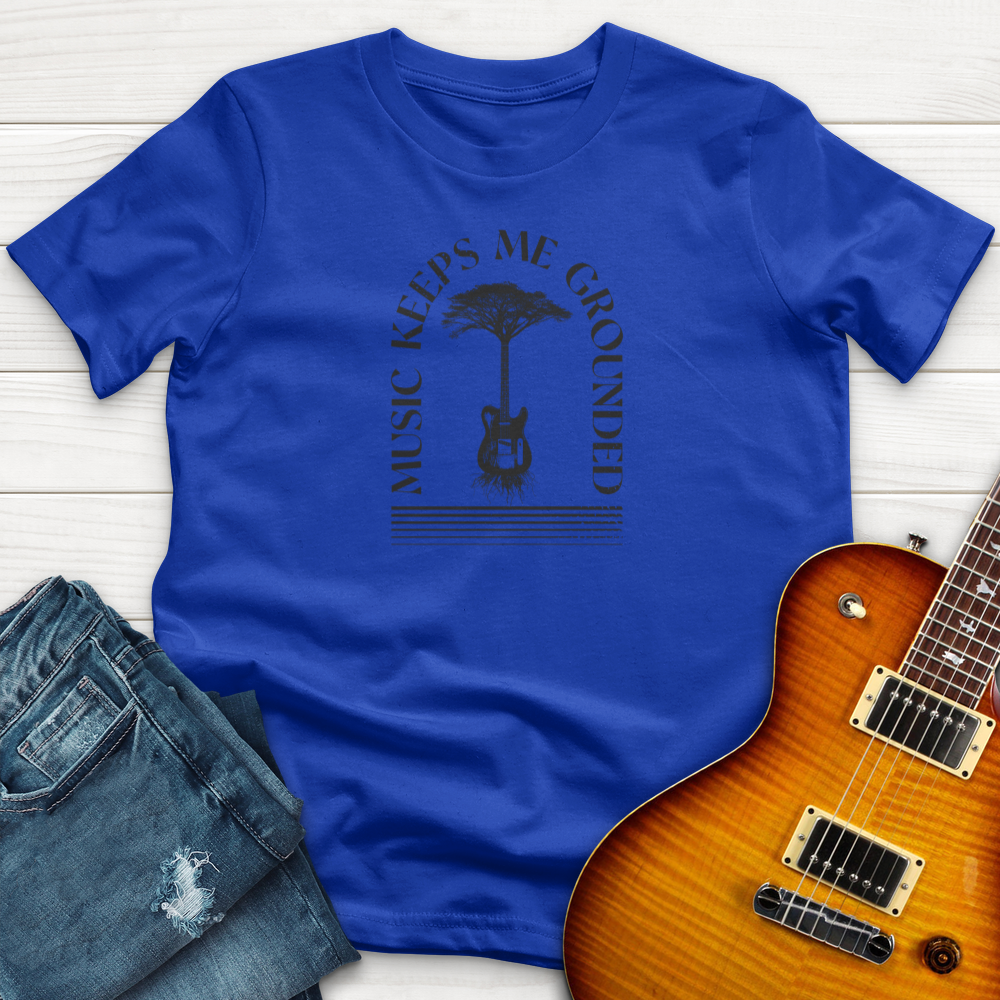 ''Music Keeps Me Grounded V4'' Premium T-Shirt