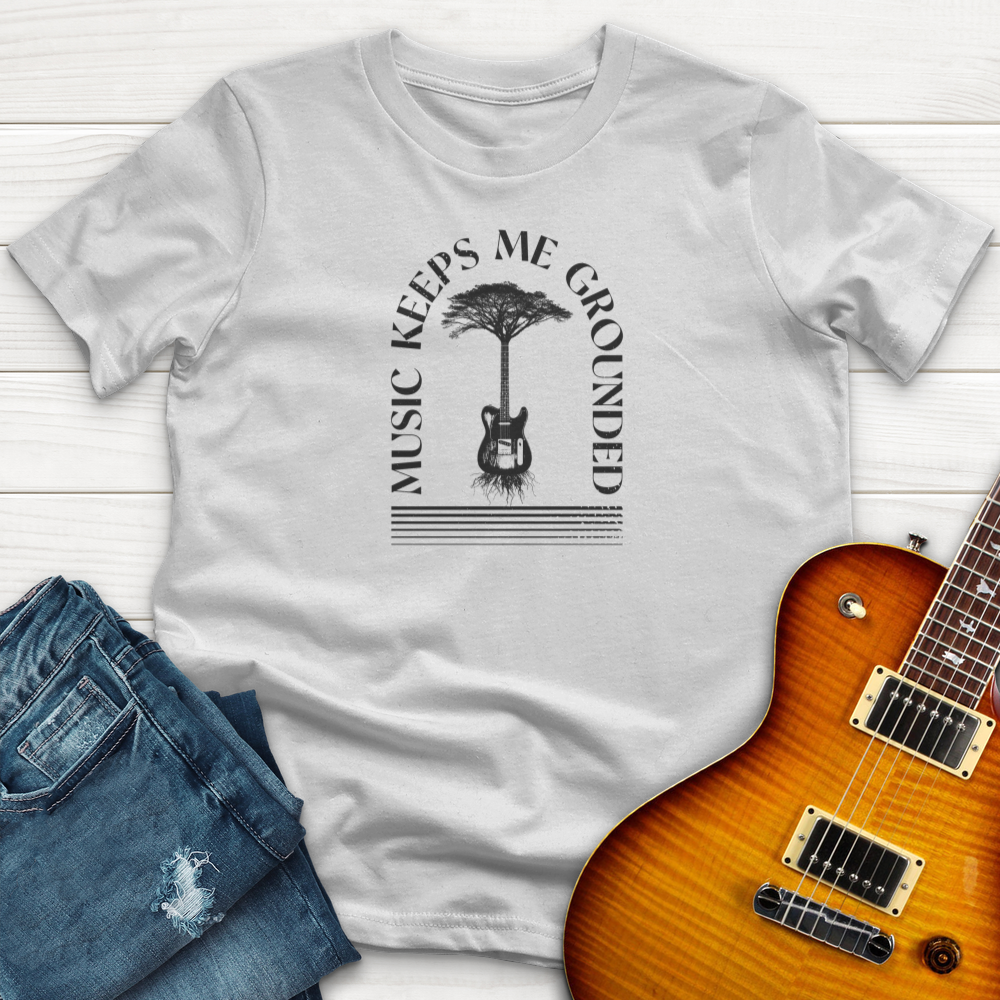 ''Music Keeps Me Grounded V4'' Premium T-Shirt