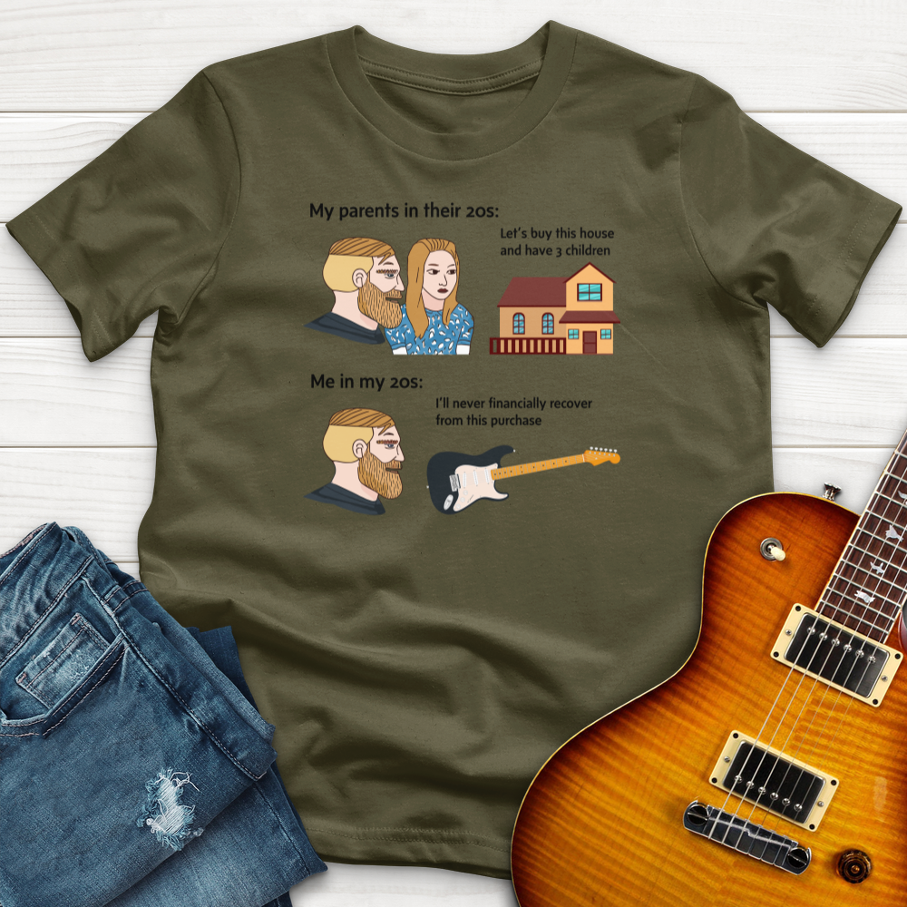 "My Parents In Their 20s" Premium T-Shirt