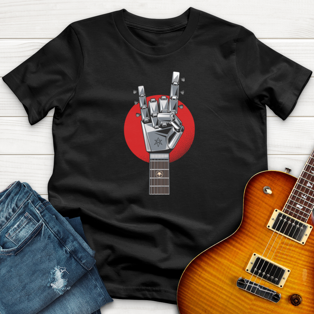 "Robotic Guitar Hand" Premium T-Shirt