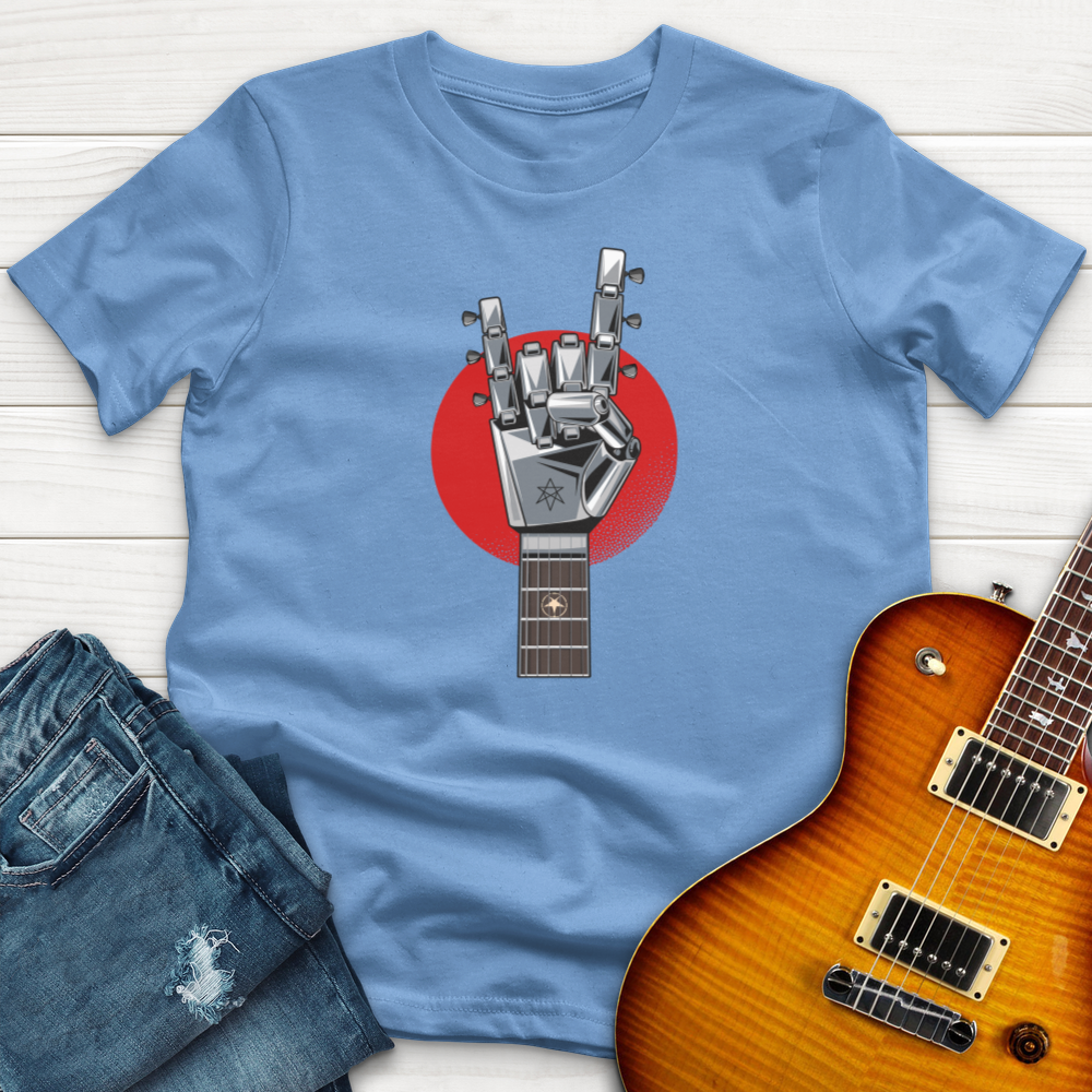 "Robotic Guitar Hand" Premium T-Shirt