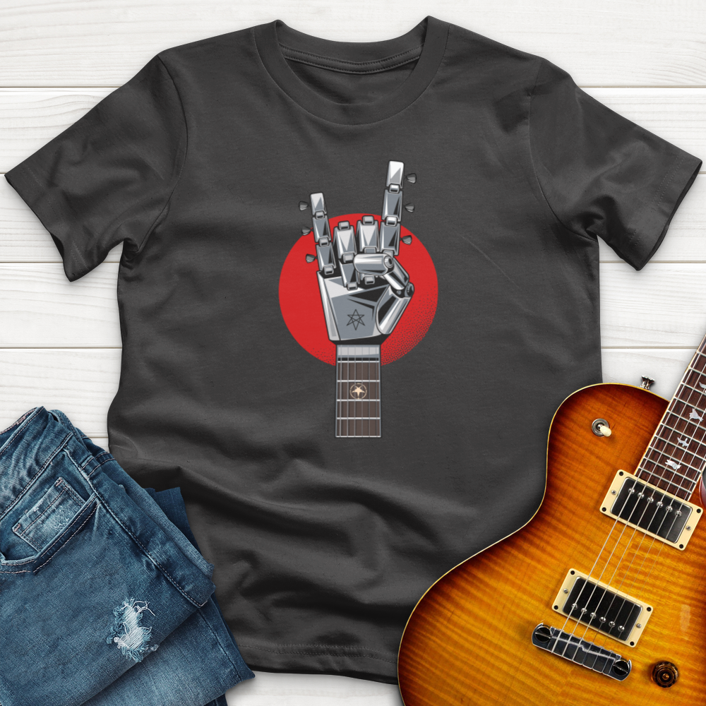"Robotic Guitar Hand" Premium T-Shirt