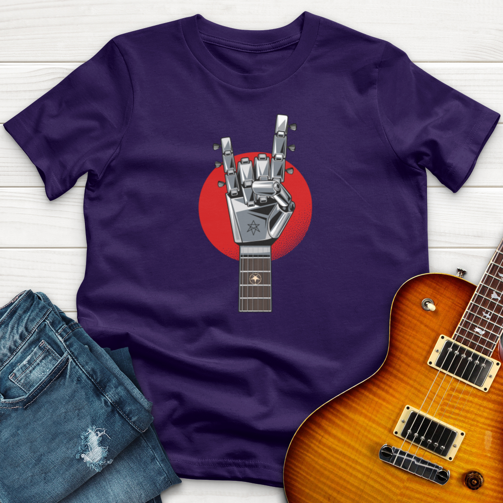"Robotic Guitar Hand" Premium T-Shirt