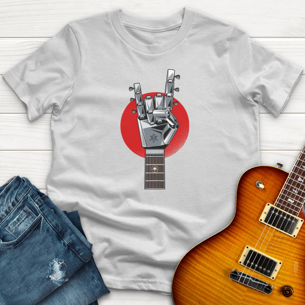 "Robotic Guitar Hand" Premium T-Shirt