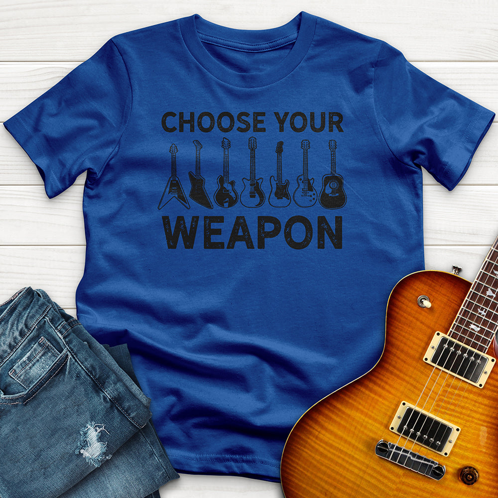 "Choose Your Weapon" Premium T-Shirt