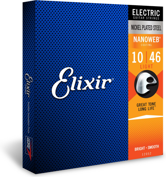 Elixir® Nanoweb 10-46 Light Electric Guitar Strings