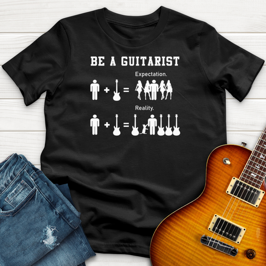 ''Be a Guitarist'' Premium T-Shirt