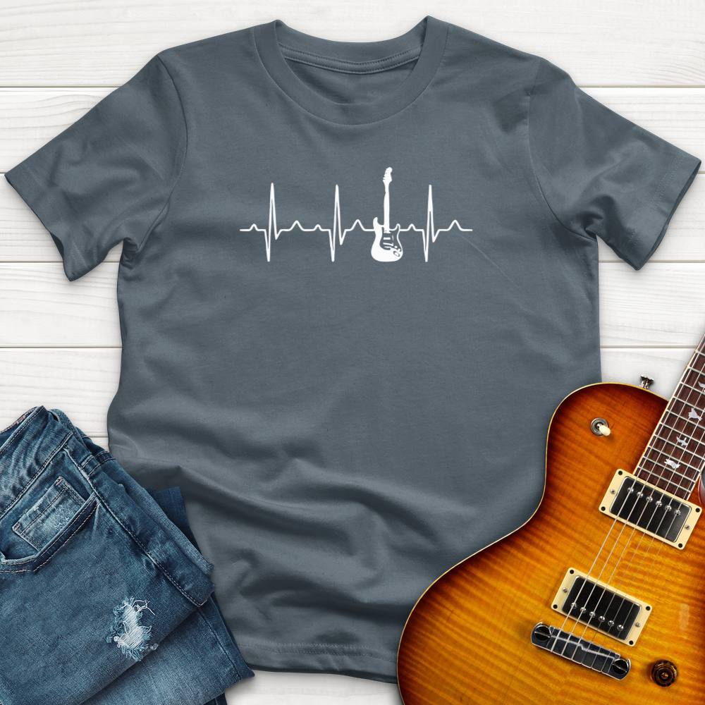 Guitar Heart Beat T-Shirt