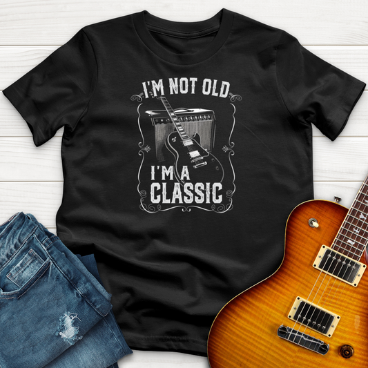 (T-Shirt Club) ''I'm Not Old I'm a Classic'' Premium T-Shirt