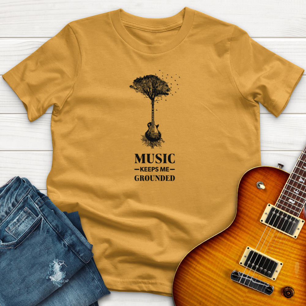 Music Keeps Me Grounded T-Shirt