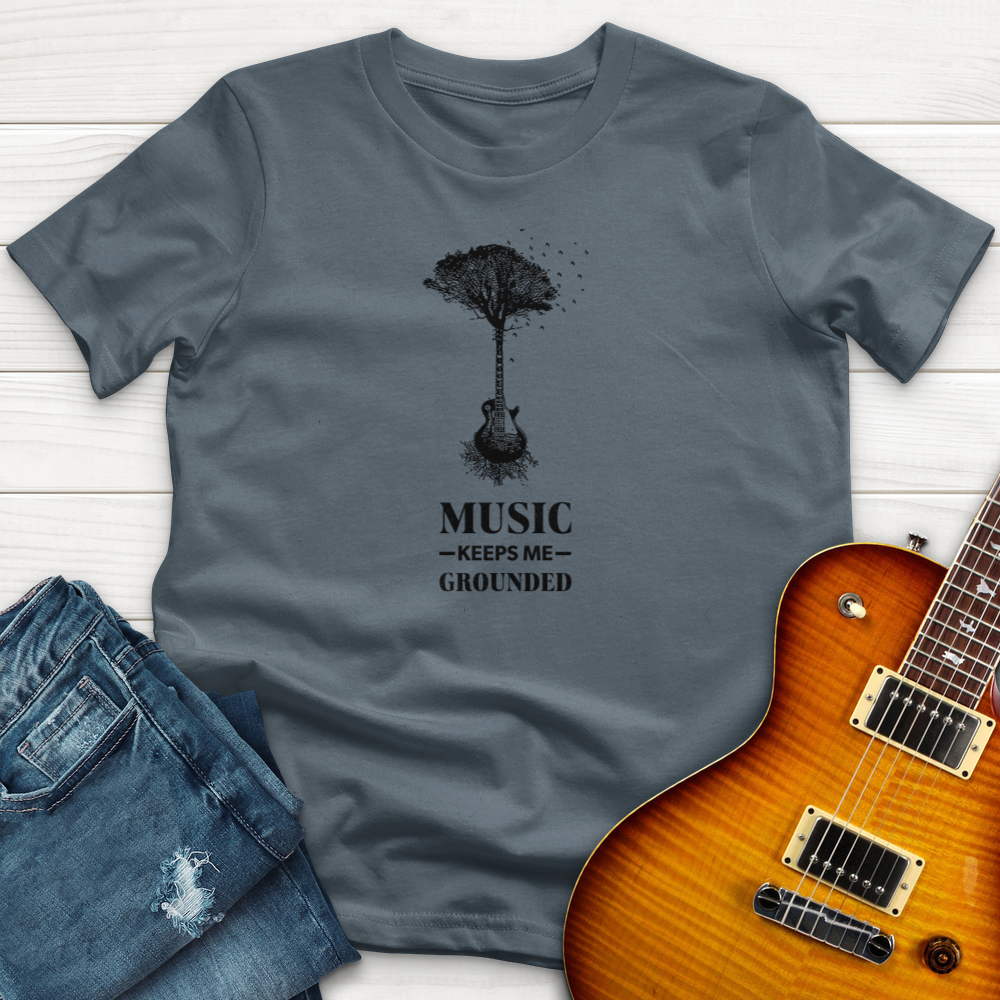 Music Keeps Me Grounded T-Shirt