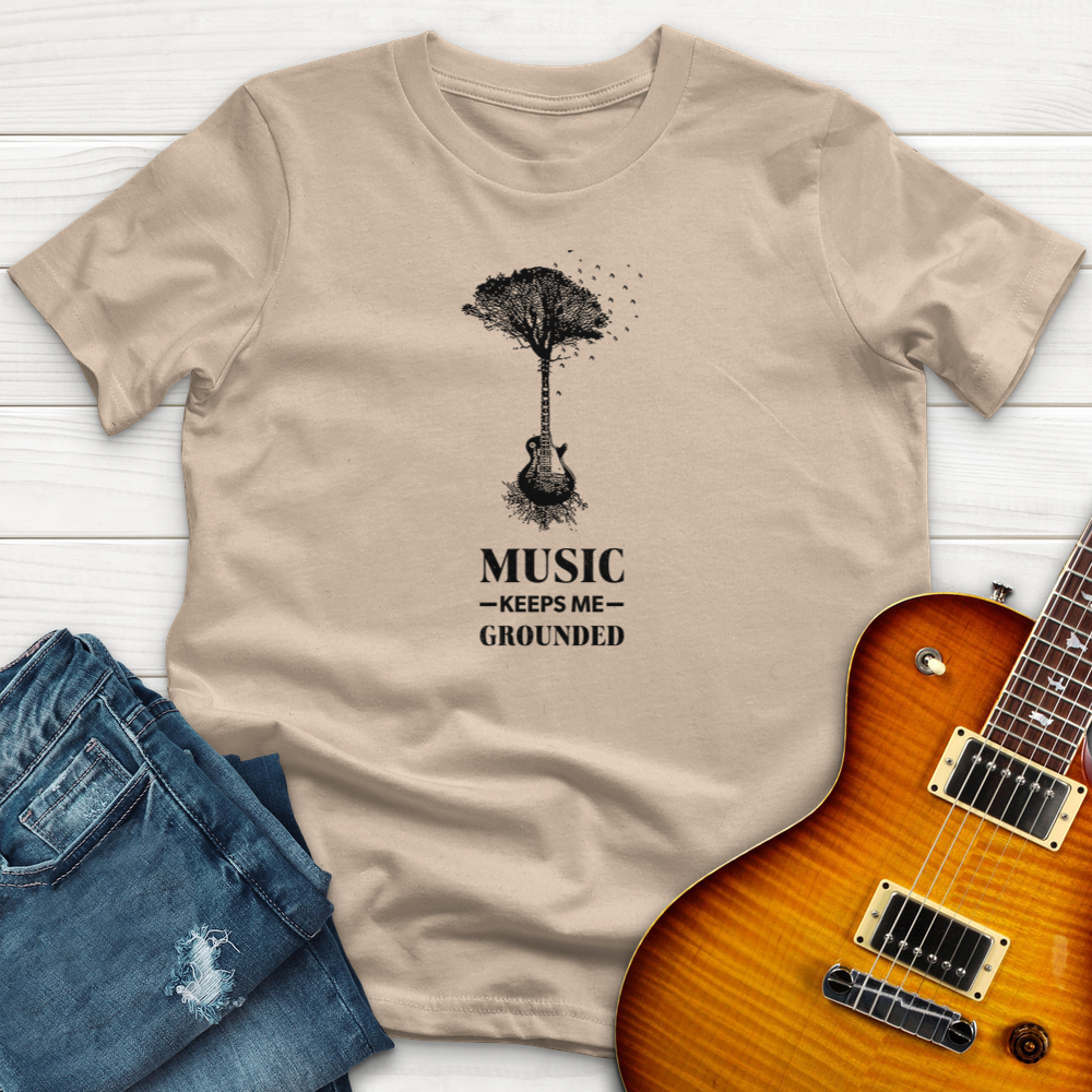 Music Keeps Me Grounded T-Shirt