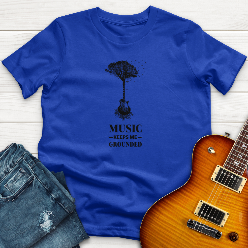 Music Keeps Me Grounded T-Shirt