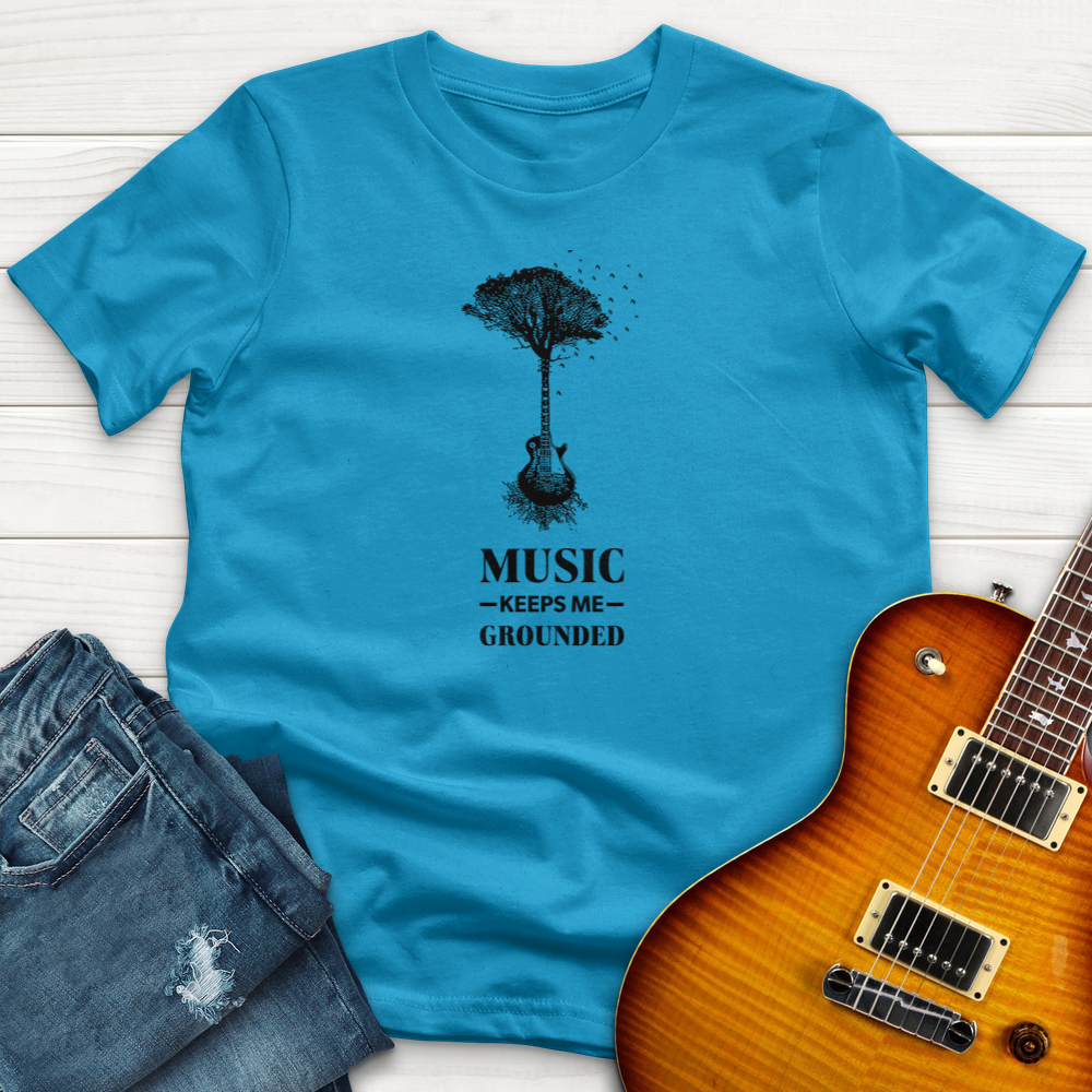 Music Keeps Me Grounded T-Shirt