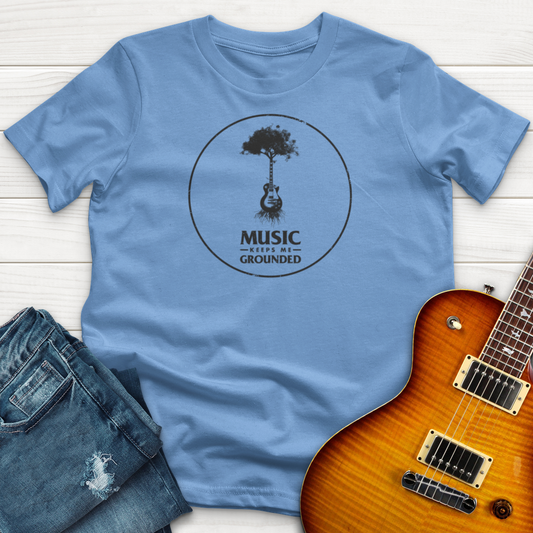 ''Music Keeps Me Grounded V2'' Premium T-Shirt
