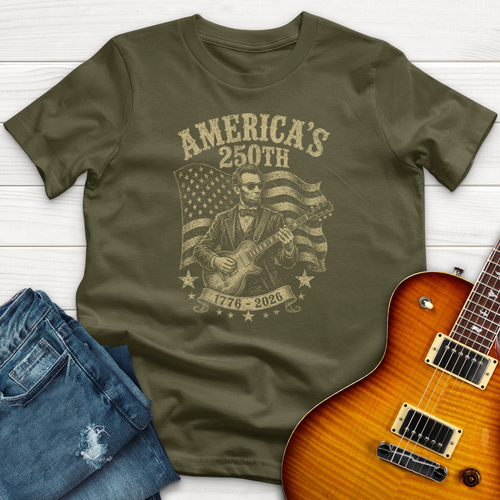 "The Lone Patriot" Premium T-Shirt - Omni Guitars