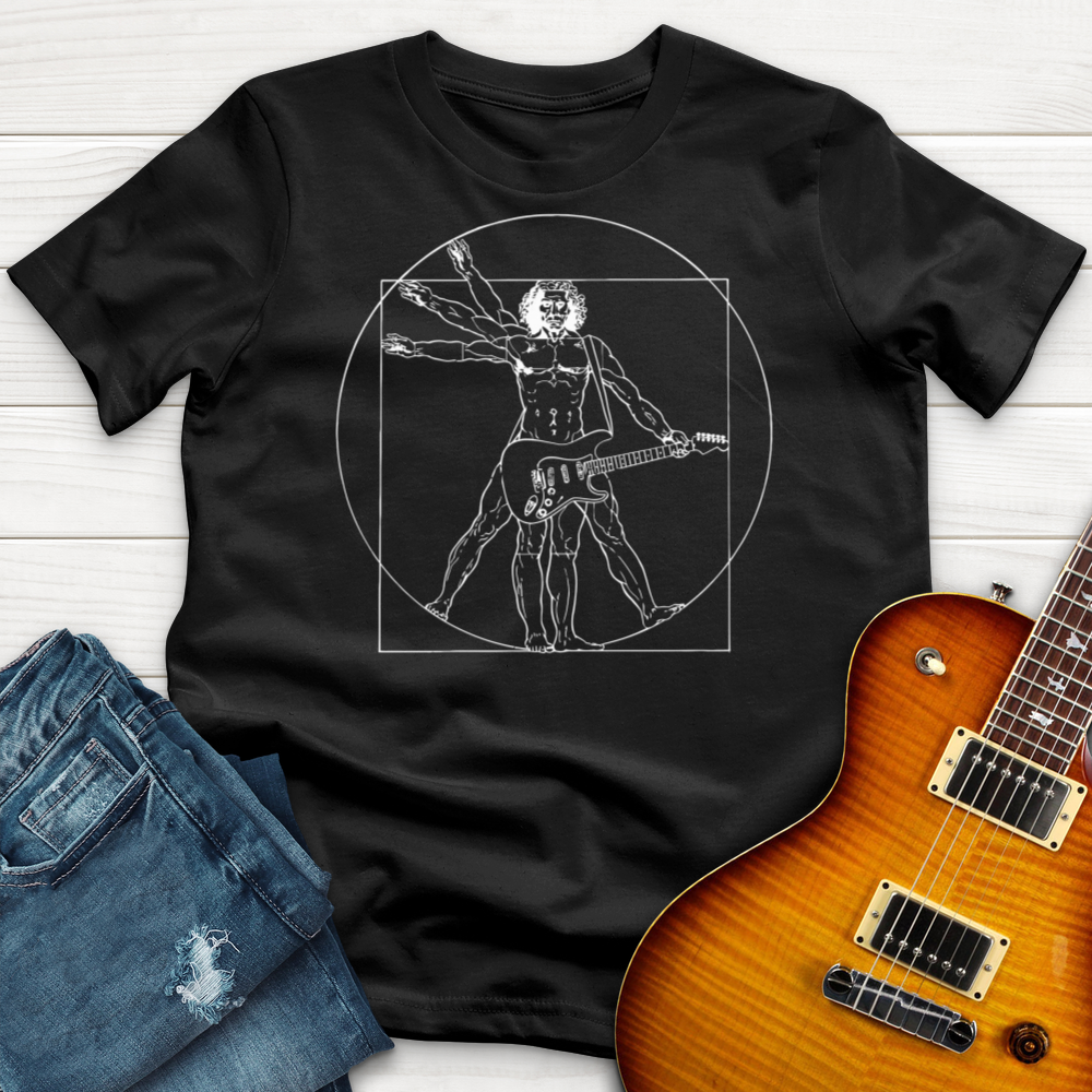"Vitruvian Rocker" Premium T-Shirt (T-Shirt Club)
